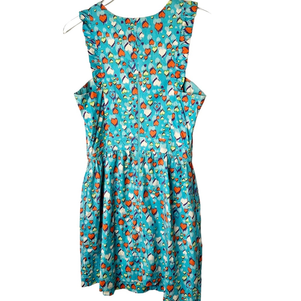 Anthropologie Patria Amada Vintage Pinafore Prairie Cottage Core Heart Dress S - Picture 5 of 7